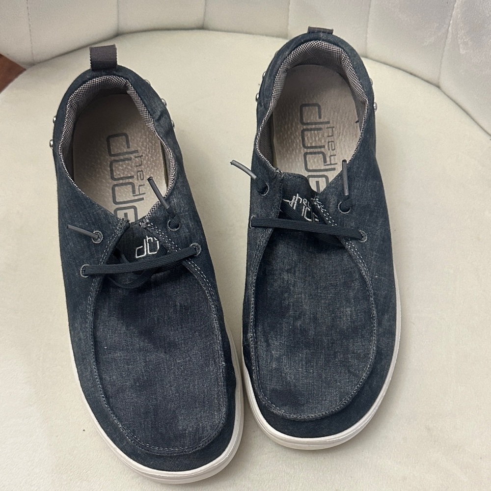 Hey Dude Black Loafers Slip-Ons Casual Shoes
